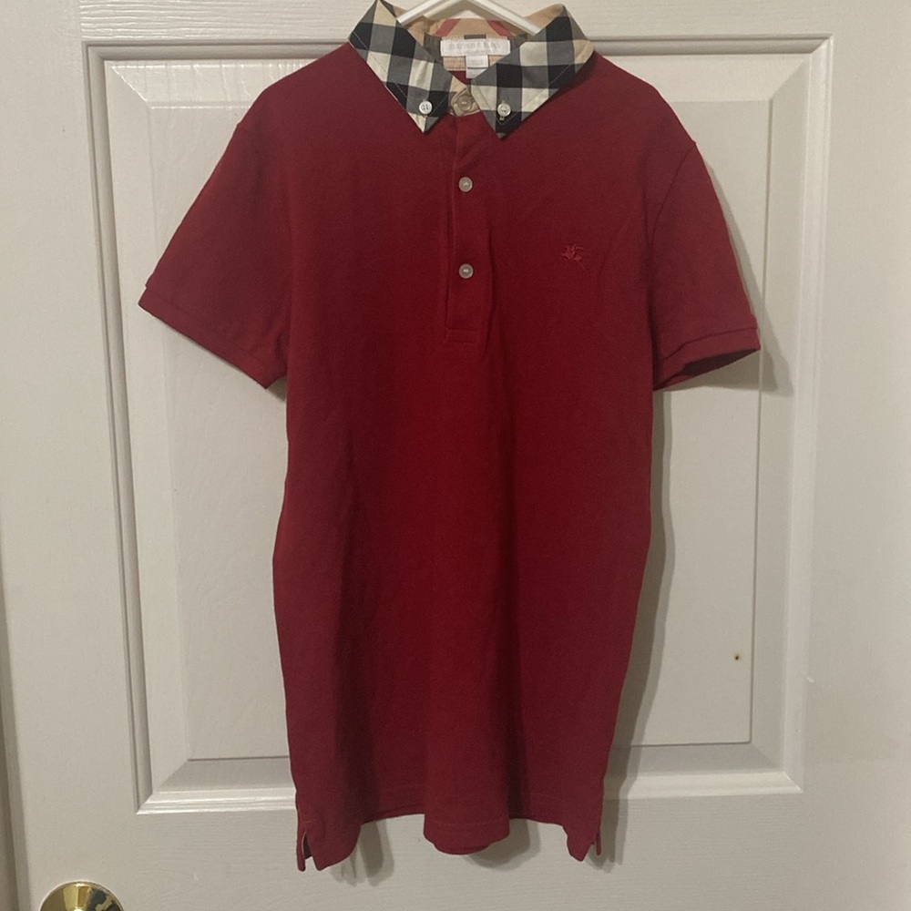 Boy’s Authentic Burberry Polo Shirt
